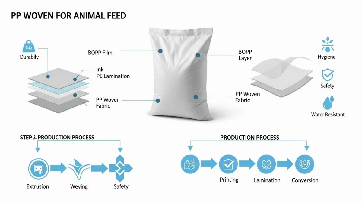 Hình ảnh nhà máy sản xuất bao bì PP dệt với công nghệ hiện đại