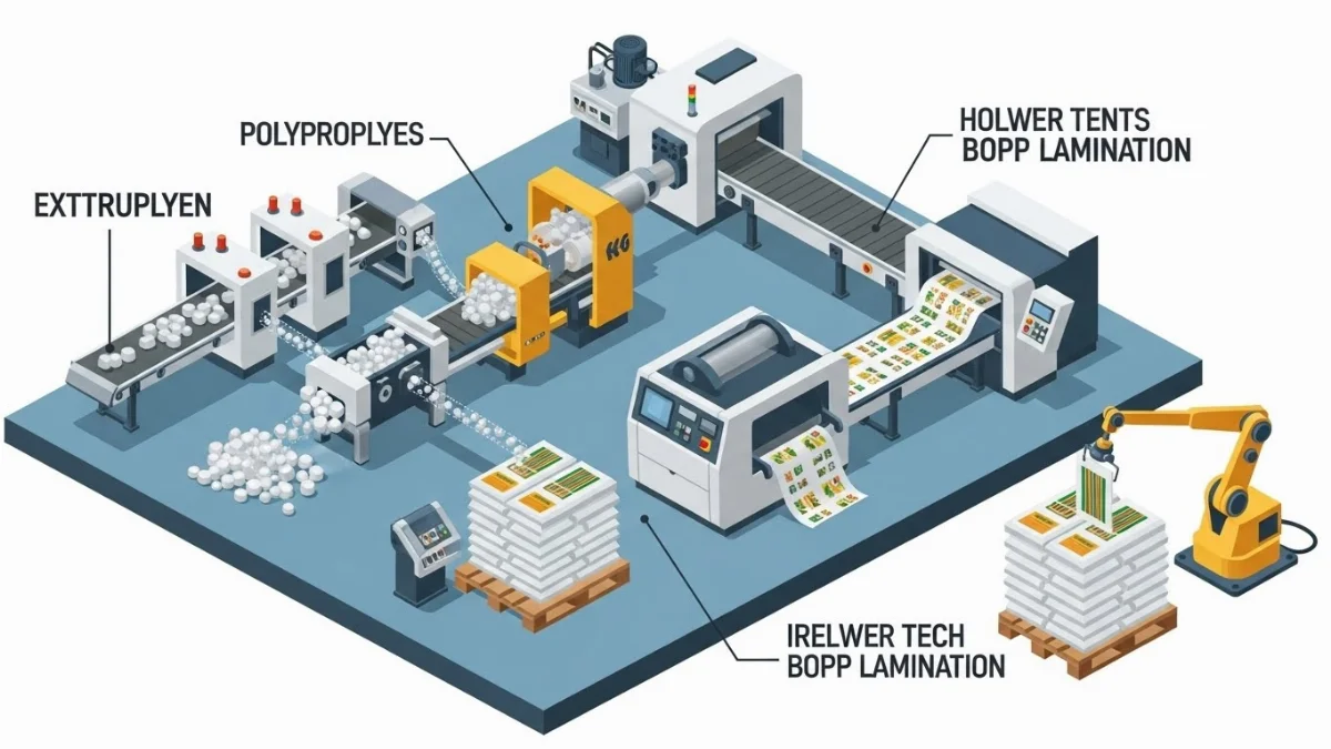 Hình ảnh quy trình in bao bì phân bón chuyên nghiệp