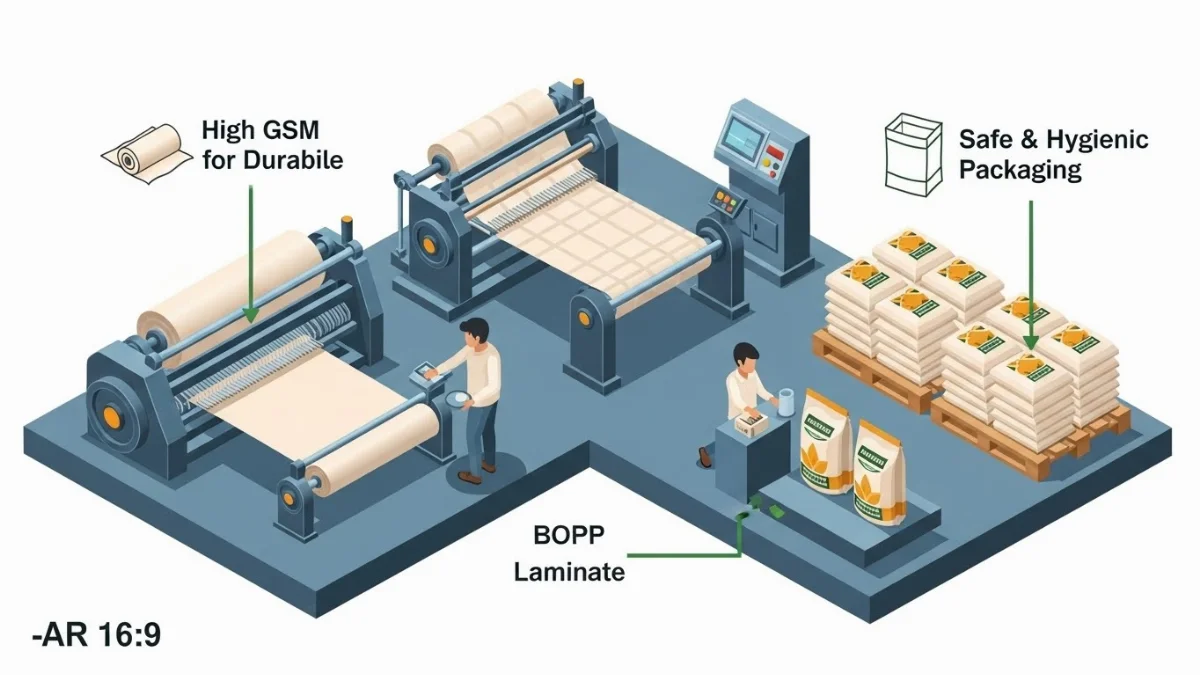 Phân loại các loại bao dệt PP theo định lượng GSM và mục đích sử dụng