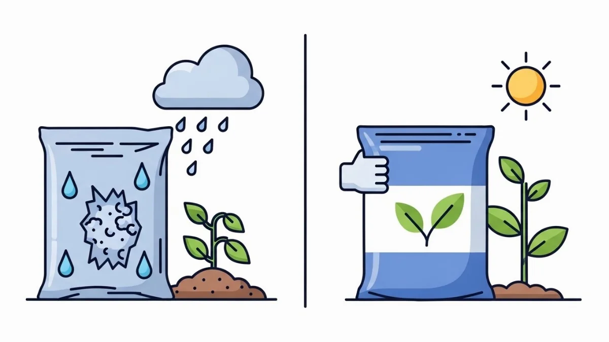 Túi đựng phân bón chống ẩm, giúp bảo quản tốt nhất