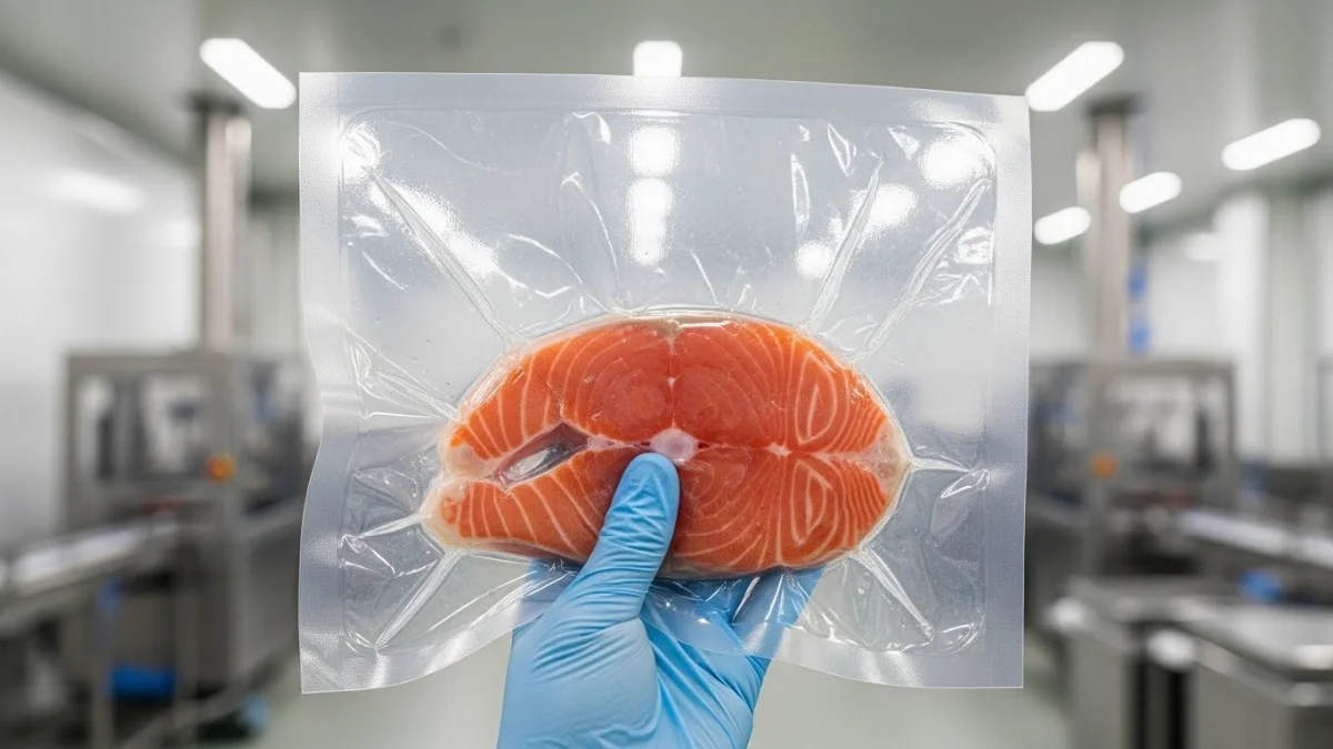 Thực phẩm được đóng gói kỹ càng trong bao bì kháng khuẩn