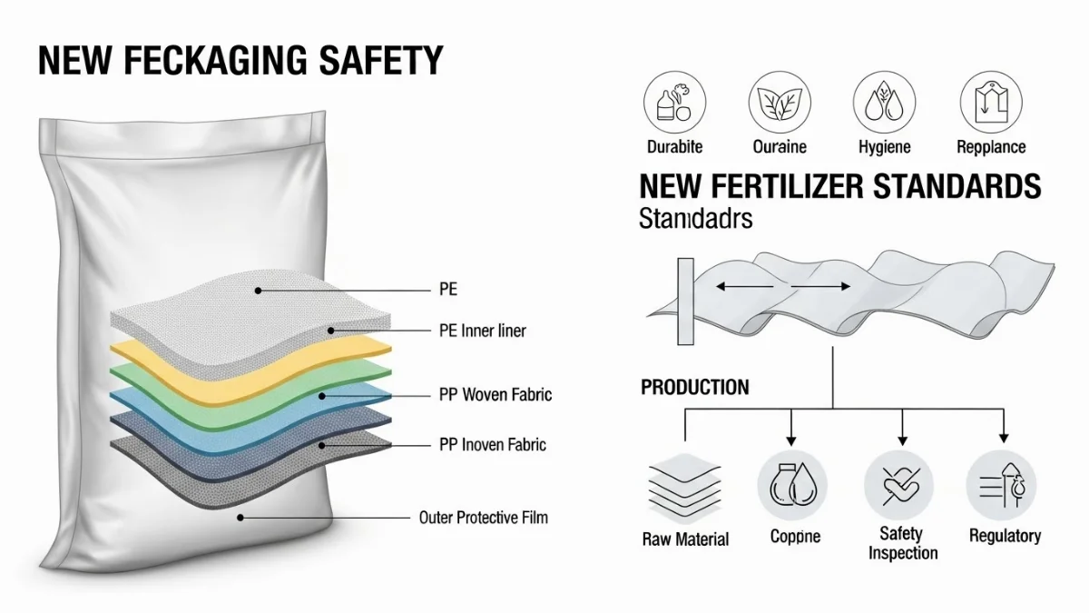 Hình ảnh người nông dân hài lòng khi sử dụng phân bón từ bao bì an toàn