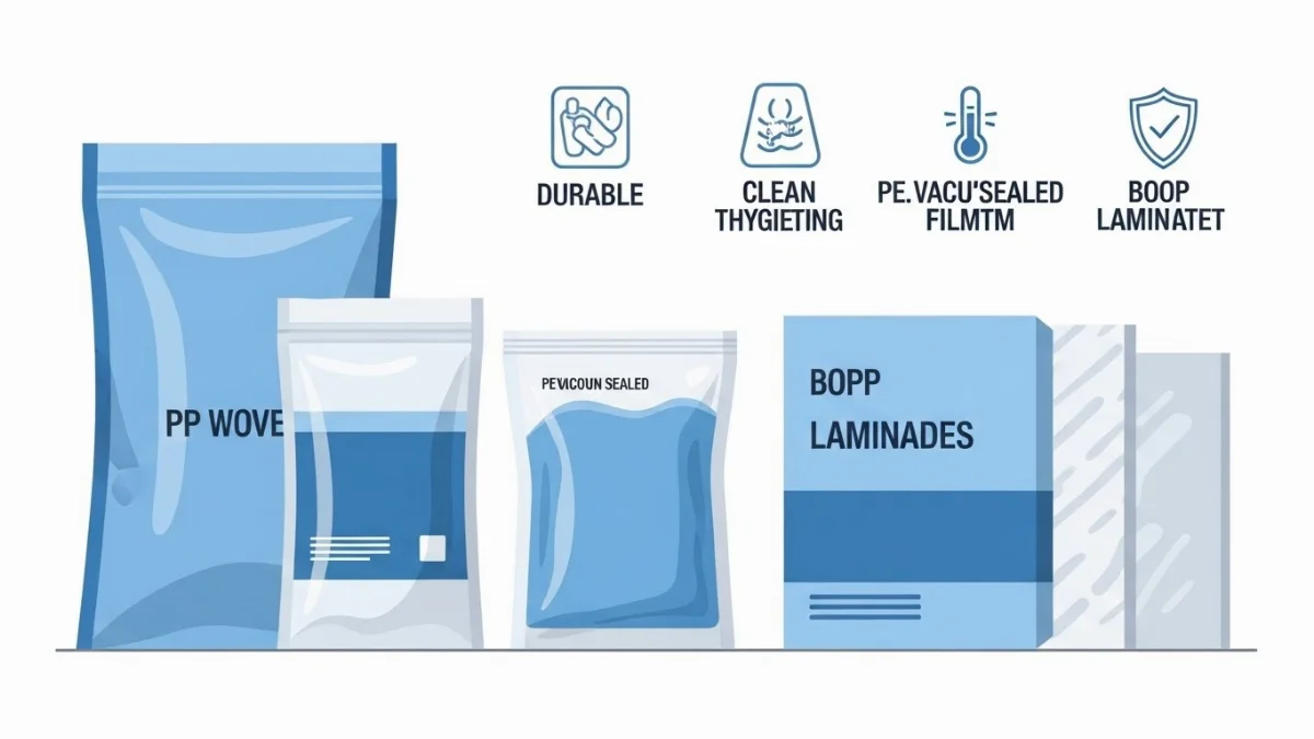 Giải pháp bao bì hút chân không giữ độ tươi ngon thủy sản.