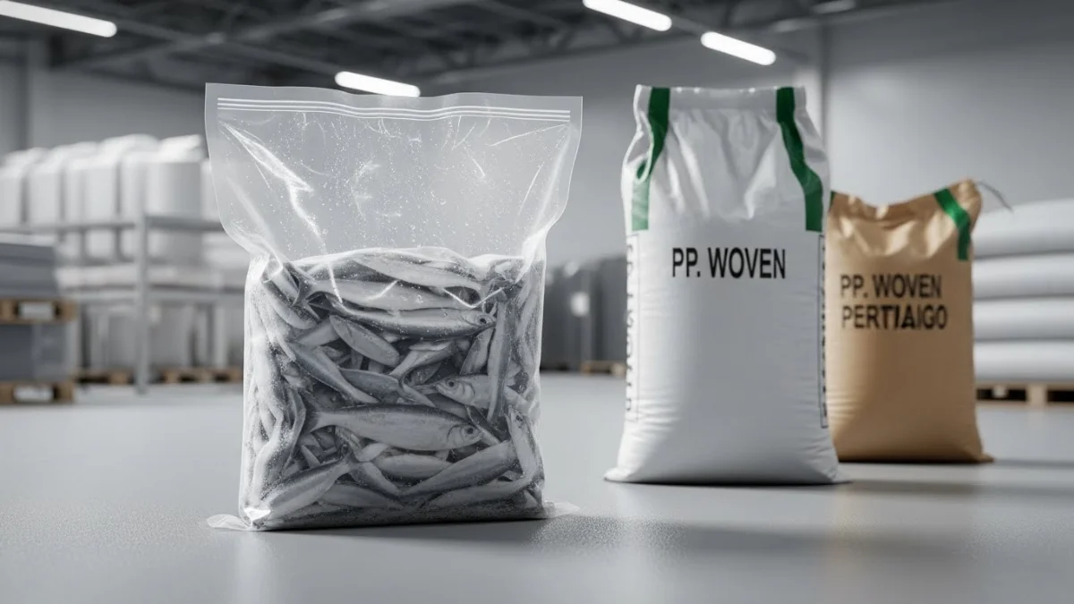 Hình ảnh màng bọc PE trong suốt, dẻo dai bảo vệ sản phẩm.