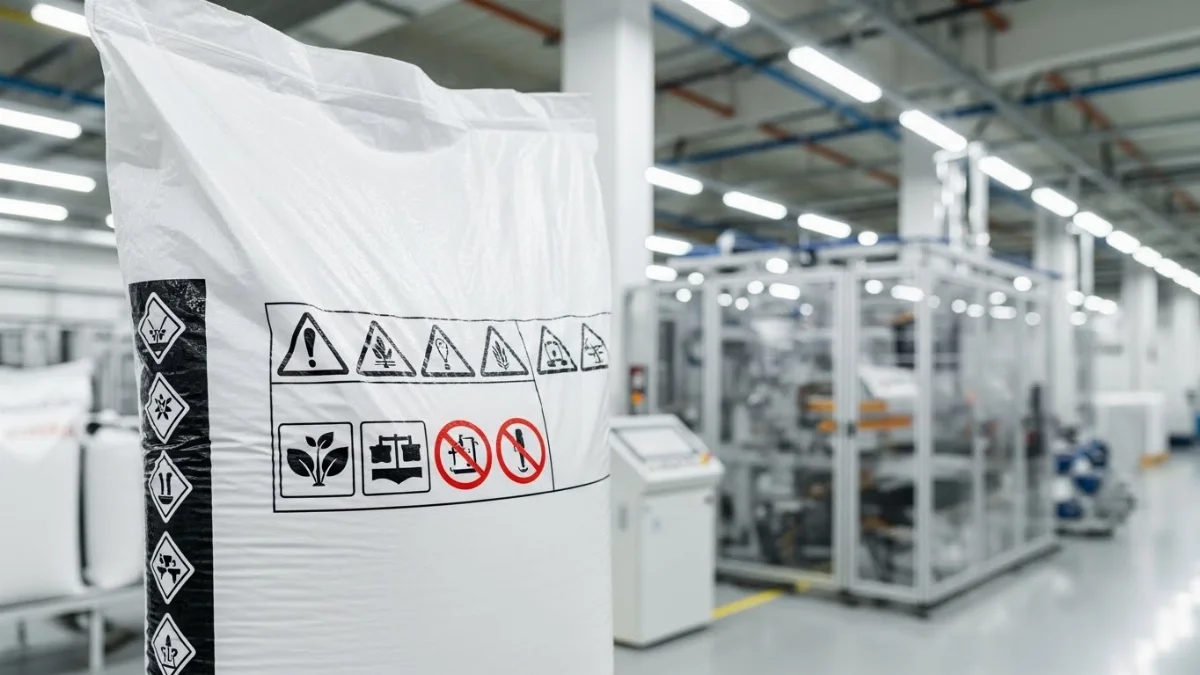 Hình ảnh bao bì phân bón chất lượng cao, bền chắc, an toàn