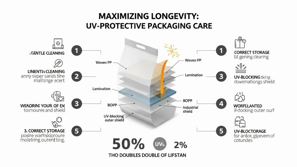 Tránh để bạt phủ chống UV tiếp xúc với hóa chất mạnh