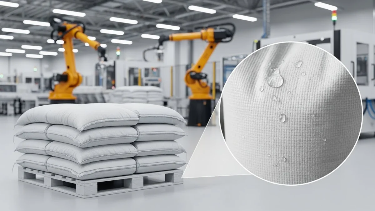 Hình ảnh bao bì chống thấm bảo vệ hàng hóa khỏi ẩm mốc hiệu quả