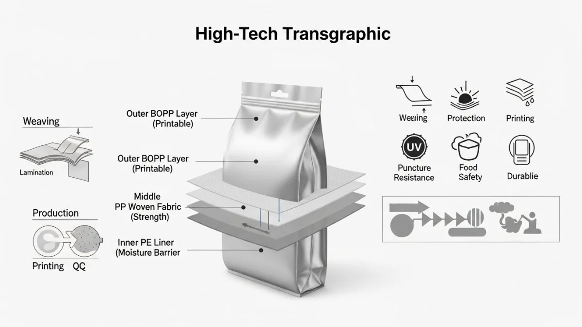 Bao bạc giúp bảo quản hàng hóa hiệu quả khi đi xa, chống ẩm