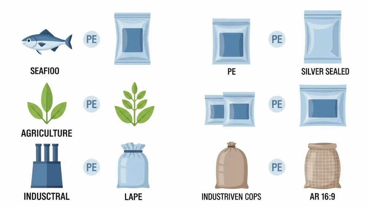 Cách phân biệt bao bạc PE chất lượng cao và bao bạc kém chất lượng