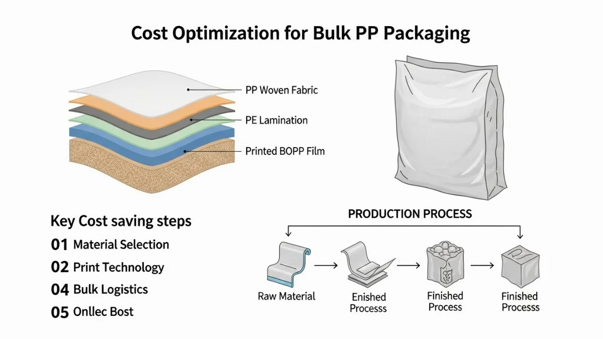 Kiểm tra chất lượng bao PP trước khi xuất xưởng