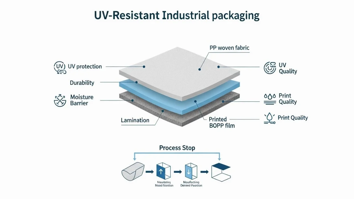 Quy trình sản xuất bao bạc chống tia UV đảm bảo chất lượng cao