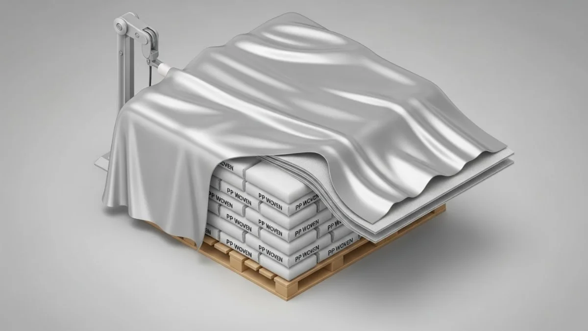 Bạt che phủ hàng hóa ngoài trời lớn màu xanh chống nắng mưa