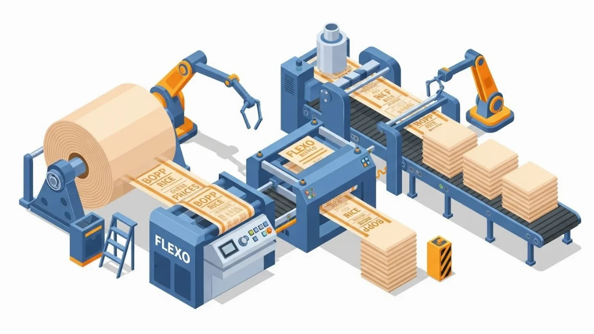 Ứng dụng đa dạng của bao bì nhựa BOPP in Flexo chất lượng cao