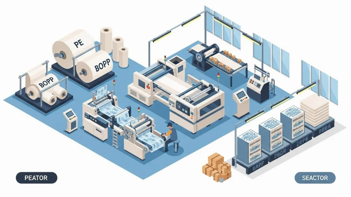 Kiểm tra chất lượng bao b&igrave; thủy sản xuất khẩu nghi&ecirc;m ngặt theo ti&ecirc;u chuẩn quốc tế