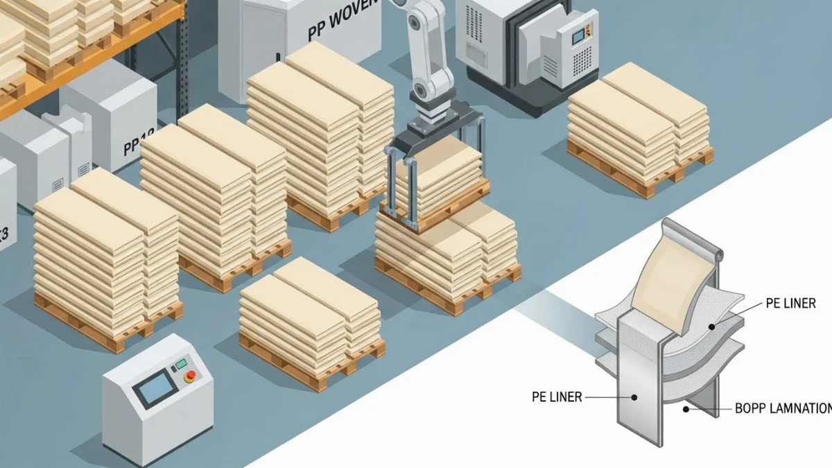 Kiểm tra bao bì phân bón để tránh bị ẩm hỏng