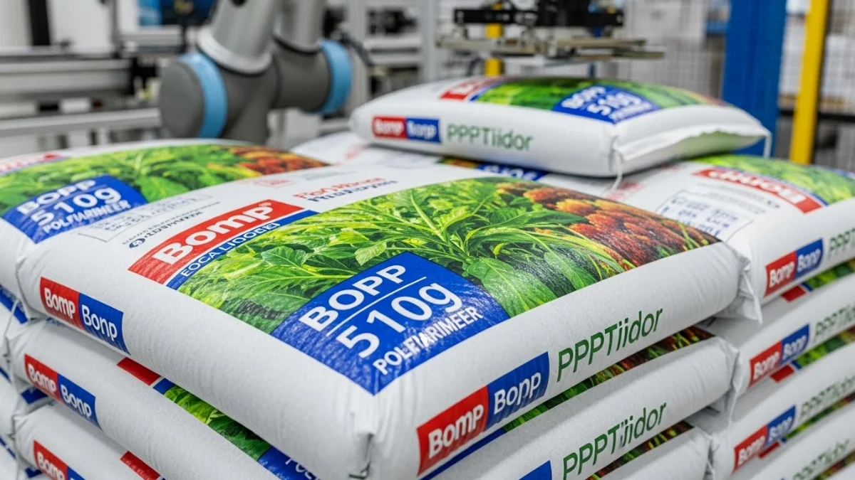 Cấu tạo sợi nhựa PP dệt chắc chắn của bao bì đựng phân bón