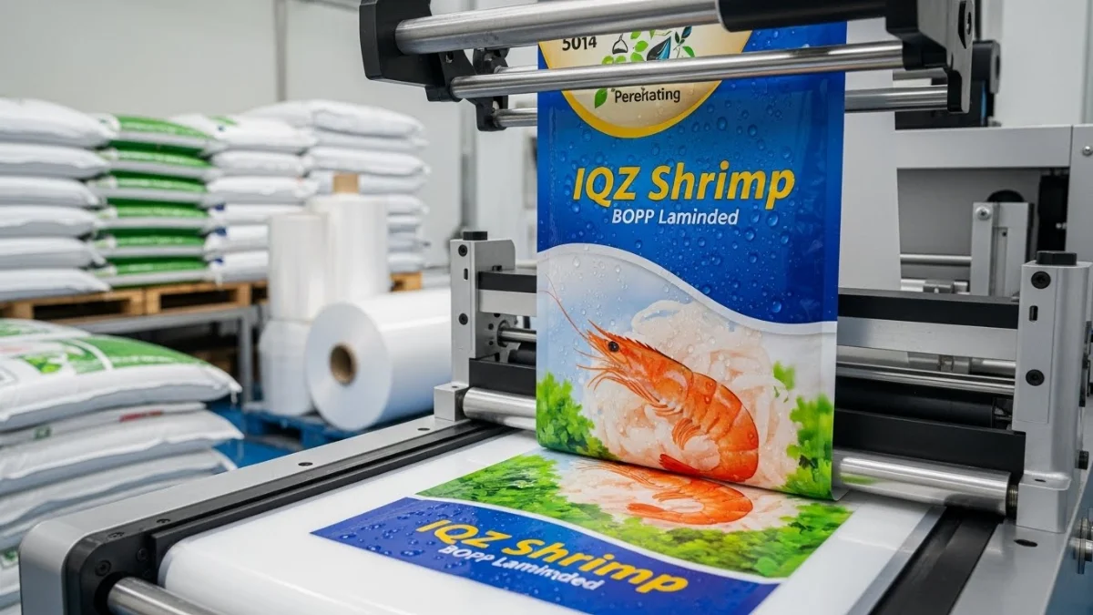 Thủy sản tươi ngon được cấp đông nhanh IQF và đóng gói cẩn thận