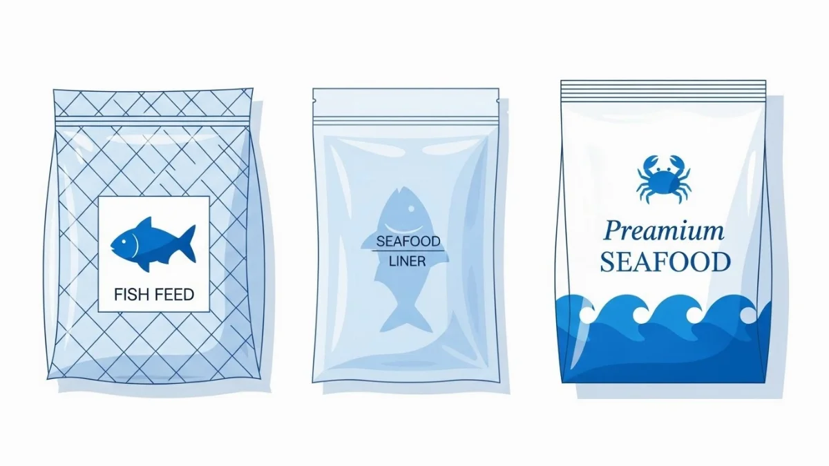 Bao bì pp đựng thức ăn cho tôm cá, đảm bảo chất lượng dinh dưỡng