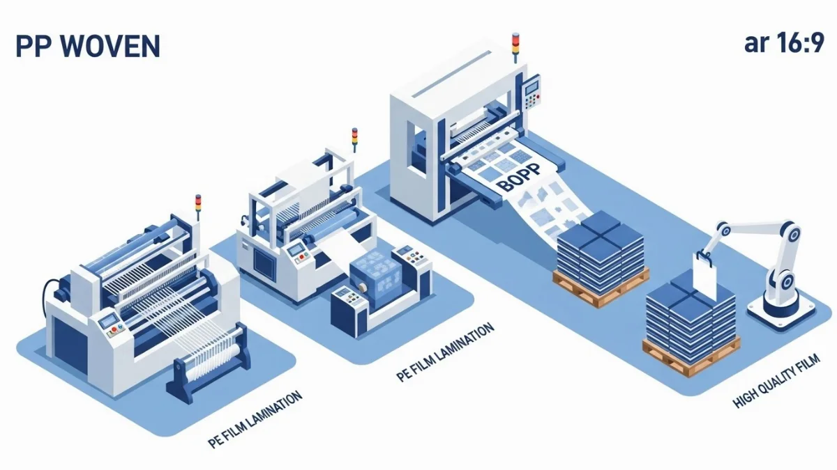 Nhiều loại bao PP dệt với mẫu mã và ứng dụng đa dạng trong các ngành