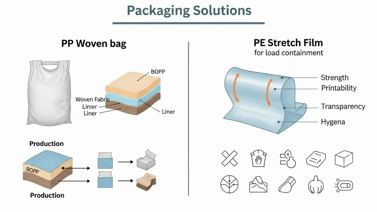 Lựa chọn giải pháp bao bạc hay màng PE tối ưu bảo vệ hàng hóa