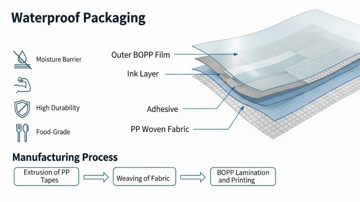 Công ty sản xuất bao bì chống thấm thủy sản uy tín chất lượng