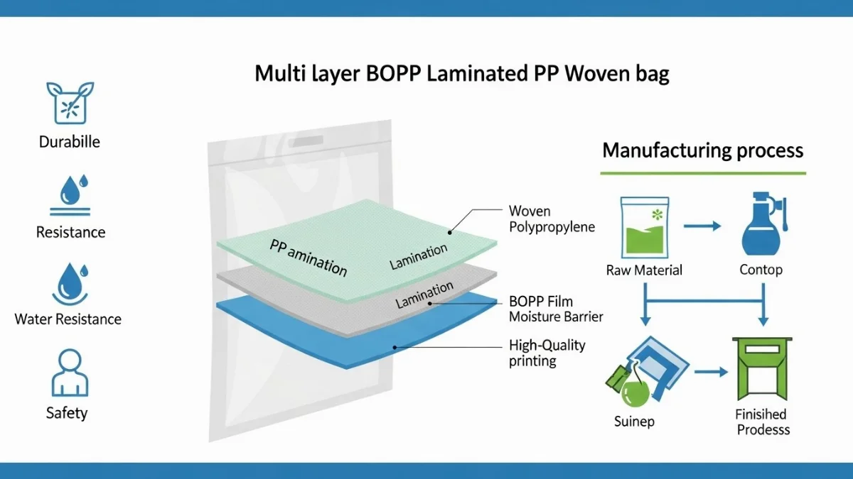 Bao PP dệt thành phẩm chất lượng cao sẵn sàng giao hàng