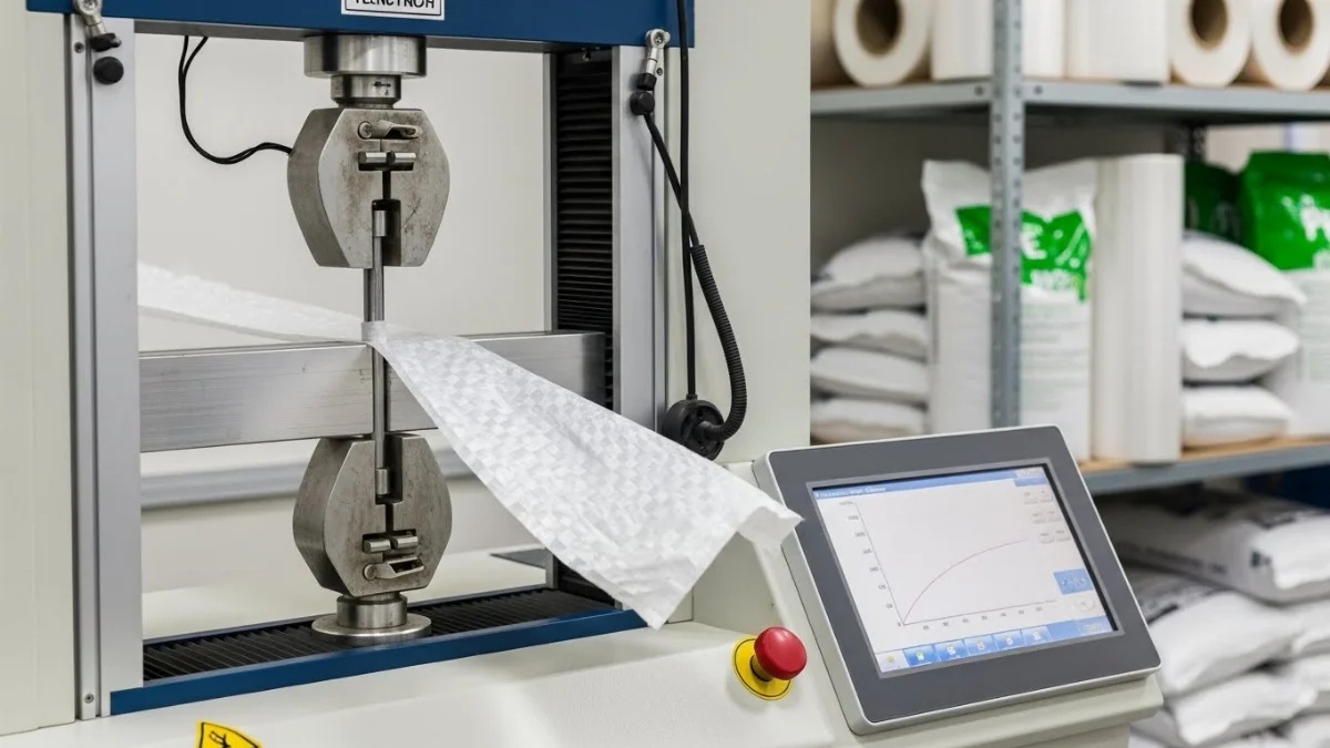 Kiểm tra độ bền bao PP dệt quan trọng cho an toàn hàng hóa