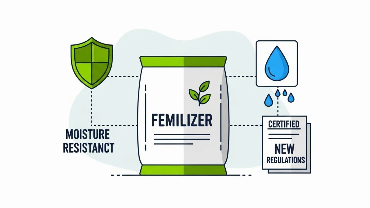 Hình ảnh quy trình kiểm nghiệm bao bì phân bón tại phòng thí nghiệm chuyên nghiệp