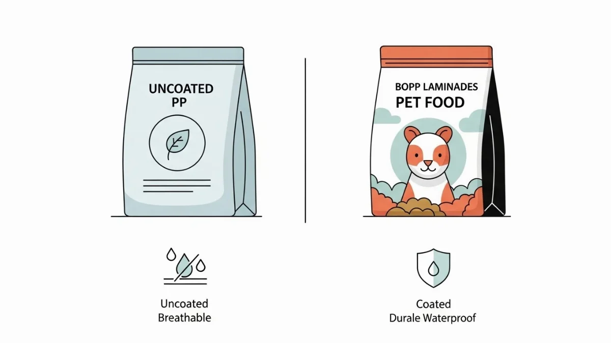 Ứng dụng bao PP tráng màng trong đóng gói nông sản chất lượng