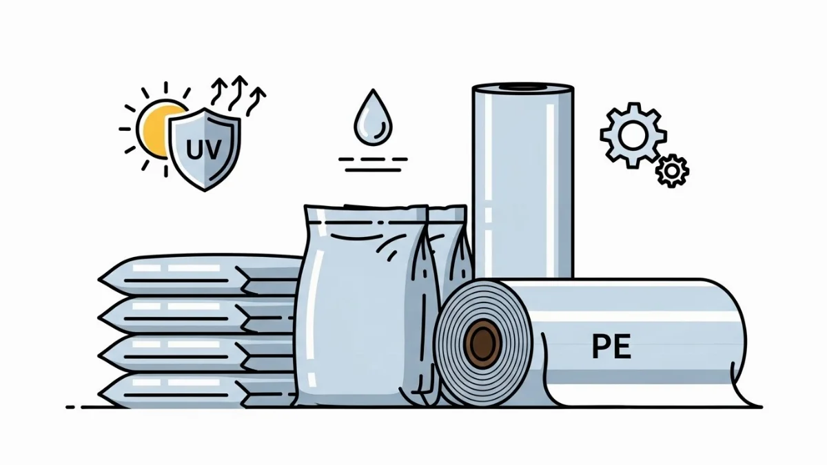 Bạt che nắng mưa bền bỉ với khả năng chống tia UV hiệu quả