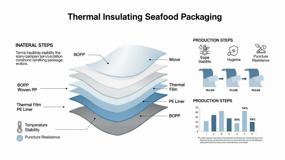 Vật liệu đóng gói giữ nhiệt cho hàng đông lạnh và thủy sản