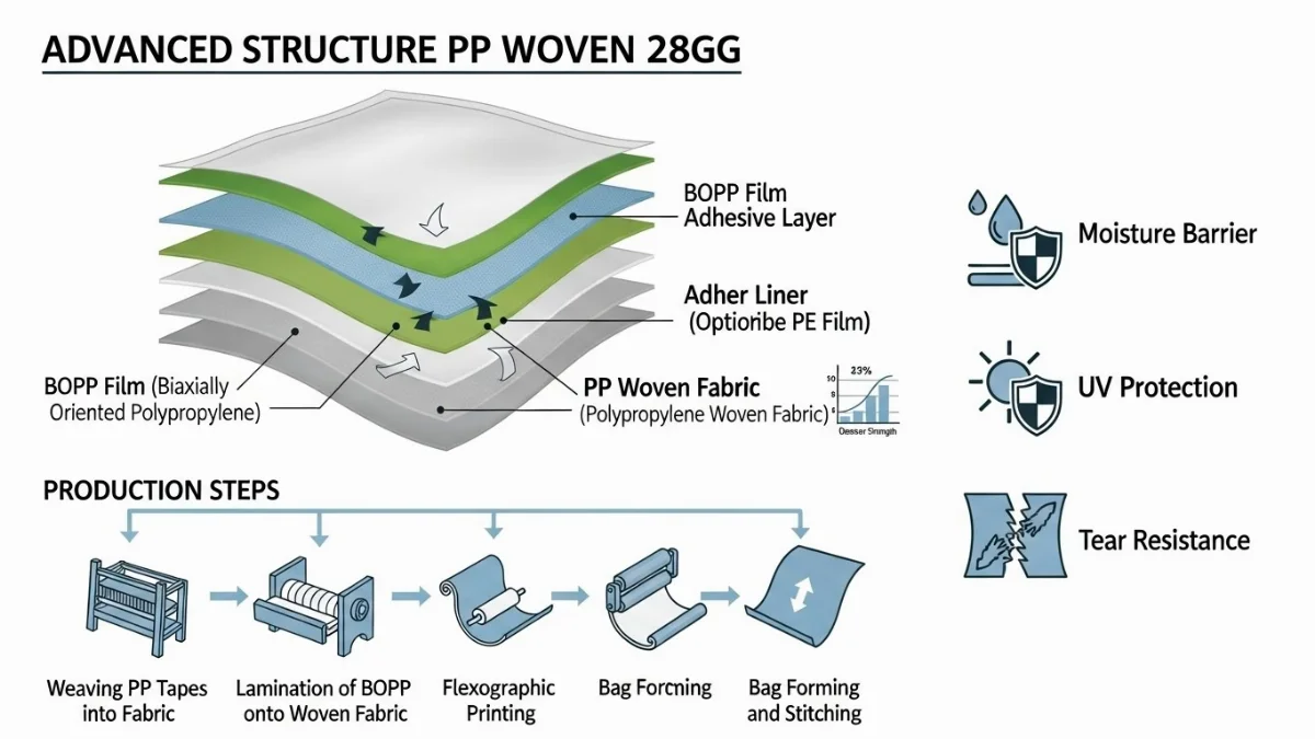 Bao bì phân bón với thiết kế in ấn đẹp mắt và chuyên nghiệp