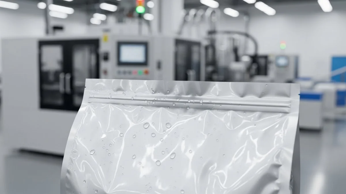 Hình ảnh bạt bạc chống UV khổ lớn đang che chắn hiệu quả