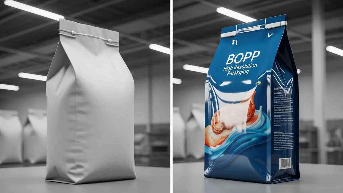 Hình ảnh bao PP dệt tráng thông thường với độ bền cao