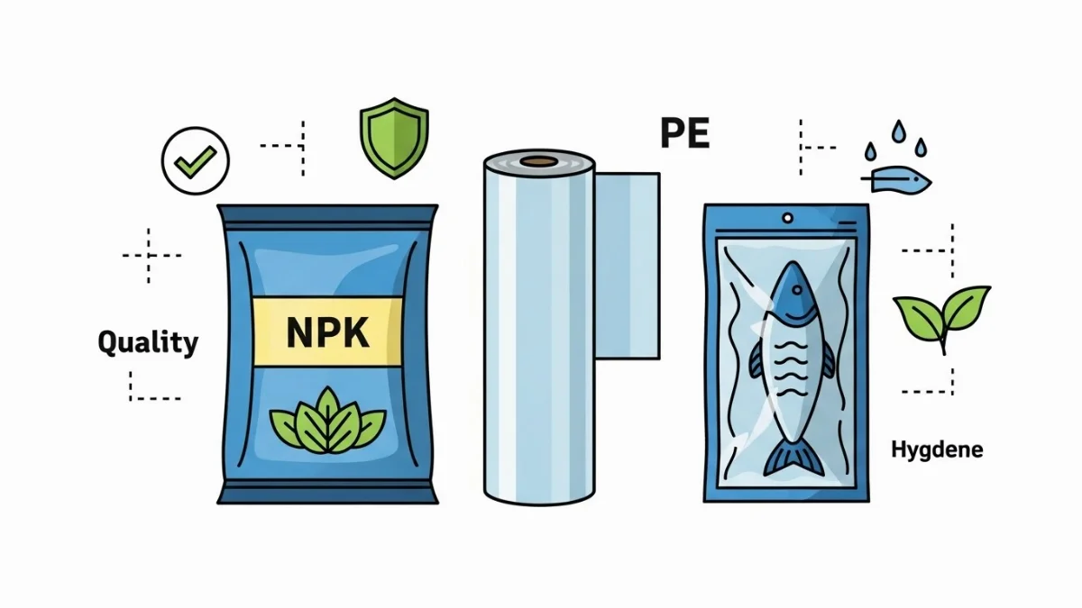Mẫu bao bì đựng phân NPK với thiết kế đẹp mắt