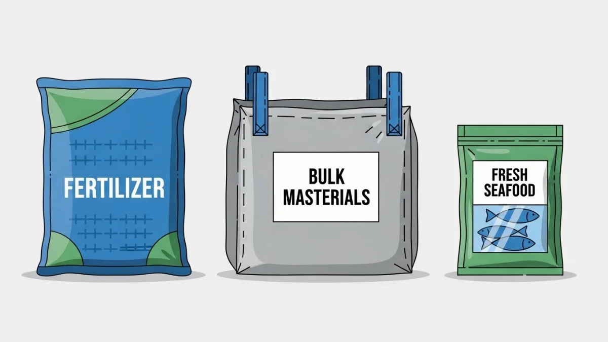 Quá trình kéo sợi nhựa PP dệt thành các cuộn chỉ chắc chắn.