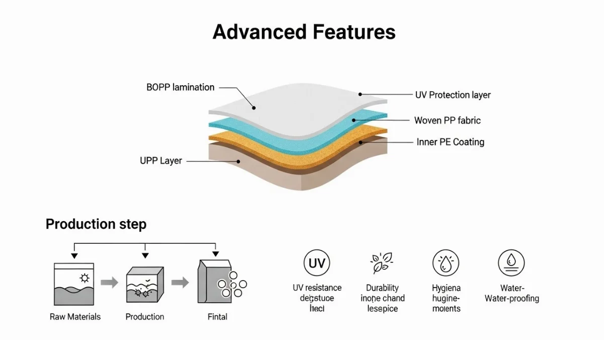 Cây trồng phát triển tốt dưới lớp bạt bạc chống tia UV