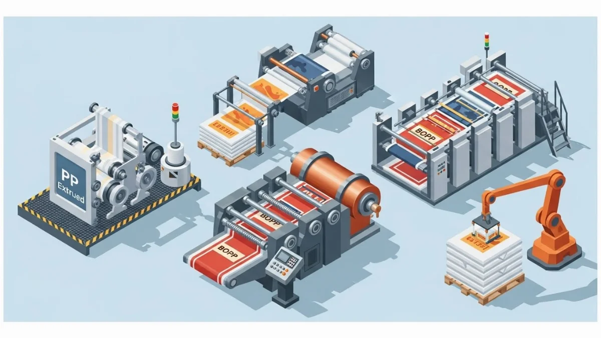 In bao bì PP dệt với công nghệ ống đồng cho chất lượng hoàn hảo
