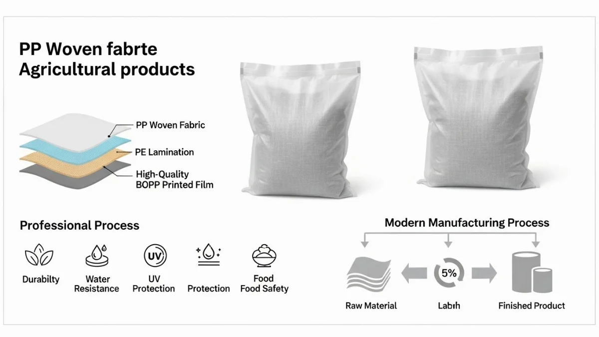 quy trình kiểm tra chất lượng bao bì PP đựng nông sản xuất khẩu