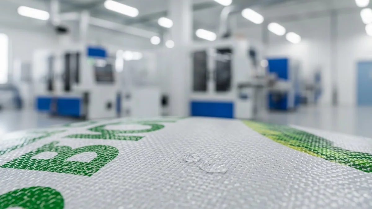 Bao bạc khổ lớn che chắn hàng hóa trên xe tải an toàn khỏi mưa nắng