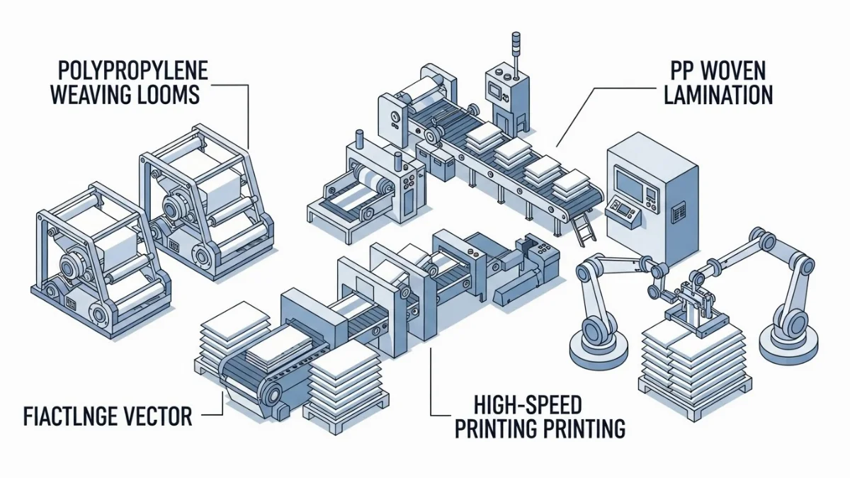 Hàng hóa trong kho được che chắn cẩn thận bằng bạt bạc