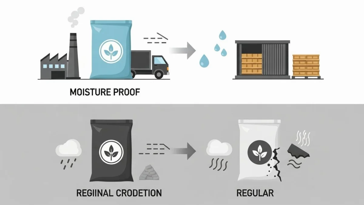 Cấu trúc bao bì chống ẩm đa lớp bảo vệ sản phẩm khỏi hơi nước