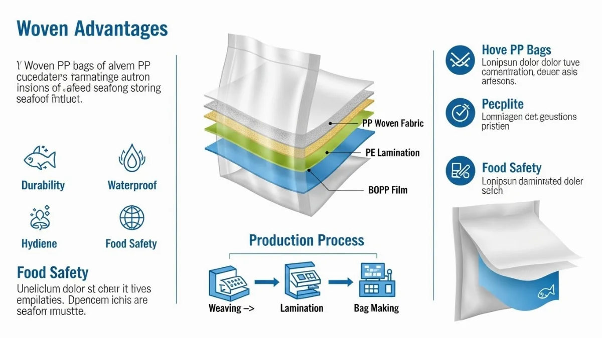 Quy trình sản xuất bao pp dệt hiện đại, chất lượng cao