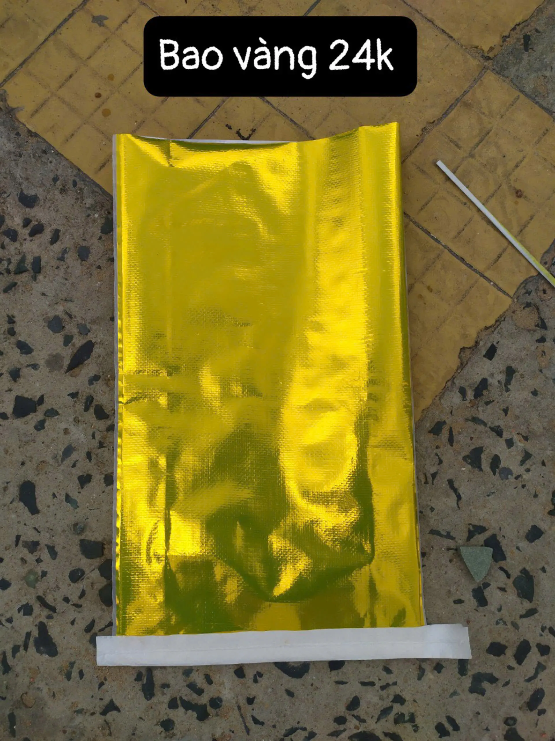 Bao Bì Bạc - Màu Vàng