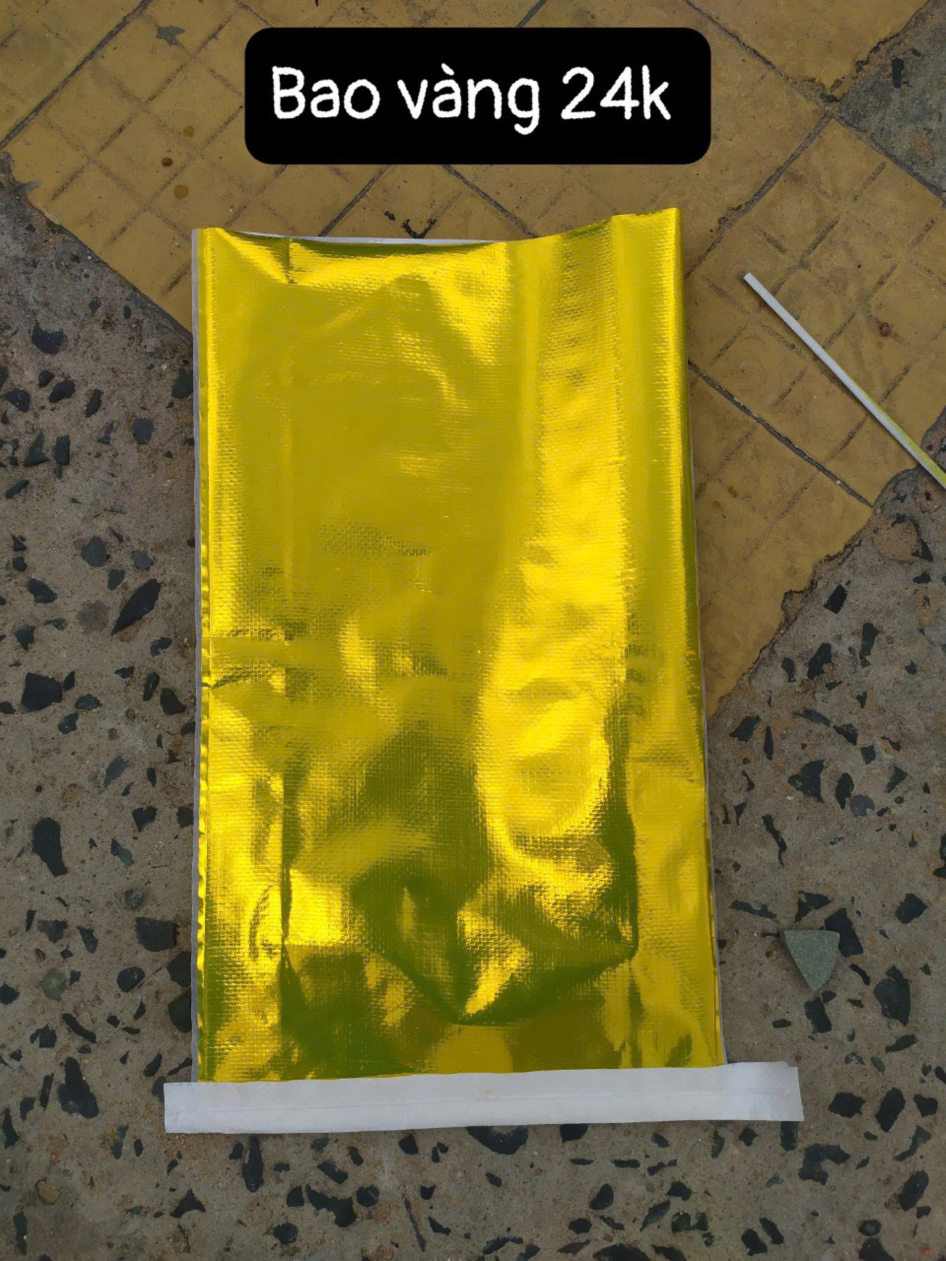 Bao Bì Bạc - Màu Vàng